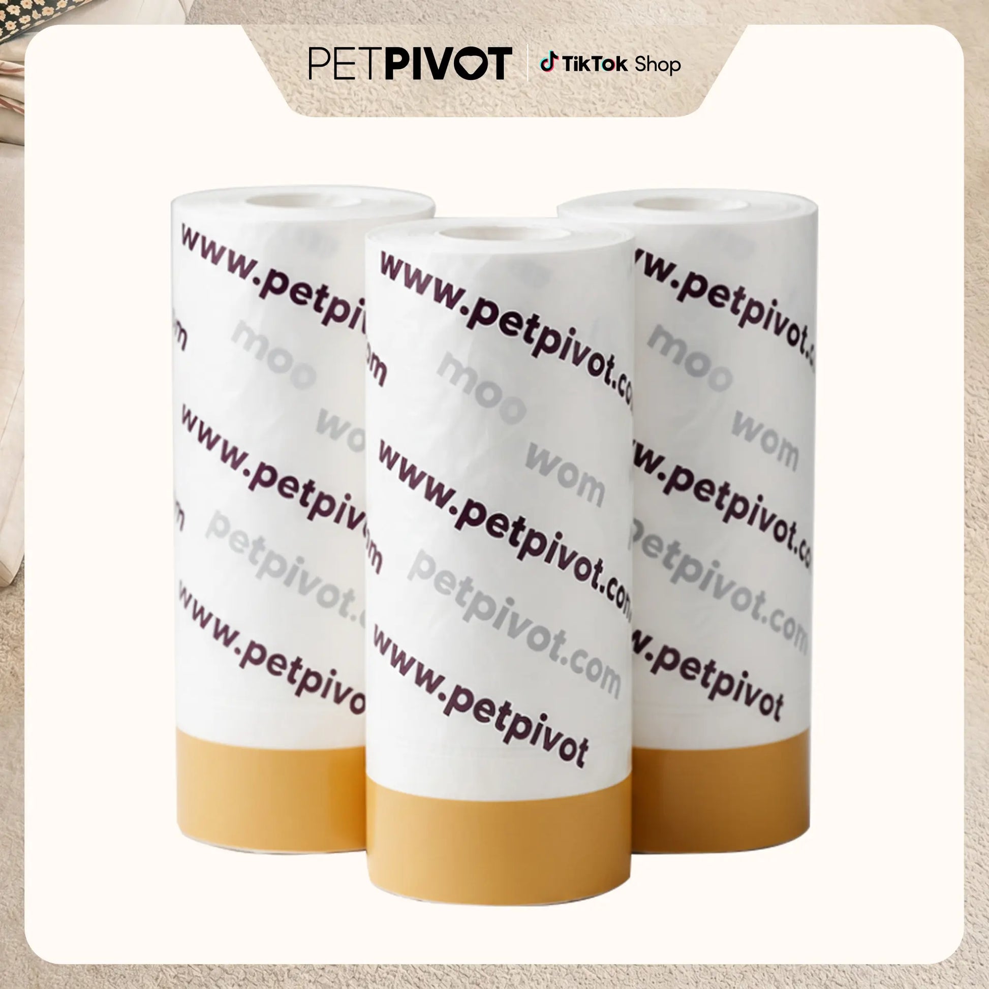 Autoscooper 11 by Petpivot Waste Bags for Automatic Litter Boxes, 60-Pack Summervibes Petlovers