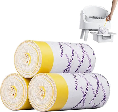 Autoscooper 11 by Petpivot Waste Bags for Automatic Litter Boxes, 60-Pack Summervibes Petlovers
